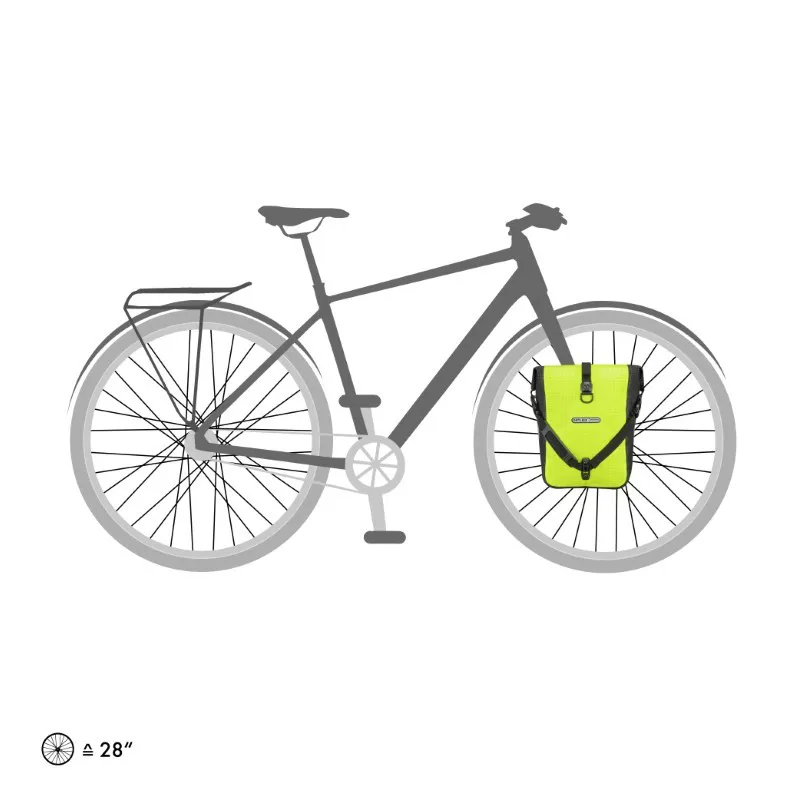 Ortlieb Sport-Roller High Visibility Front Panniers in Yellow-4